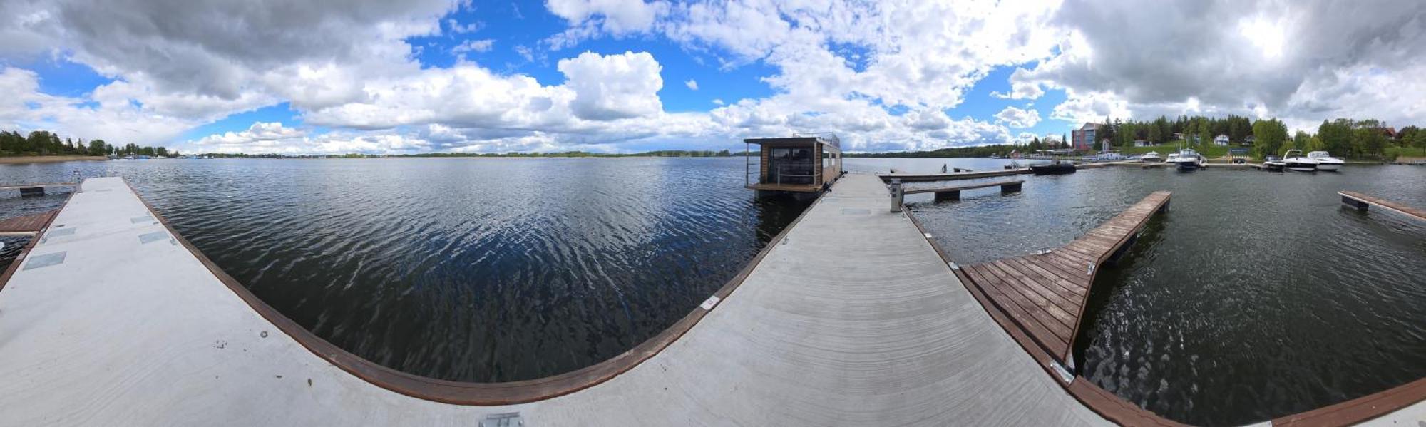 Domek Na Wodzie - Houseboat -Sauna, Taras Na Dachu, Dwie Sypialnie Mikołajki Exterior foto